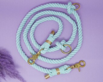Tauleine "Cotton Flair" | Munt | gemaakt van katoenen touw