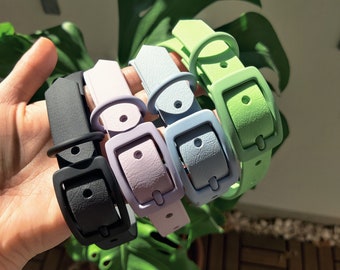 Biothane Halsband "Kleurrijk" | Verschiedene Farben | Verstellbar