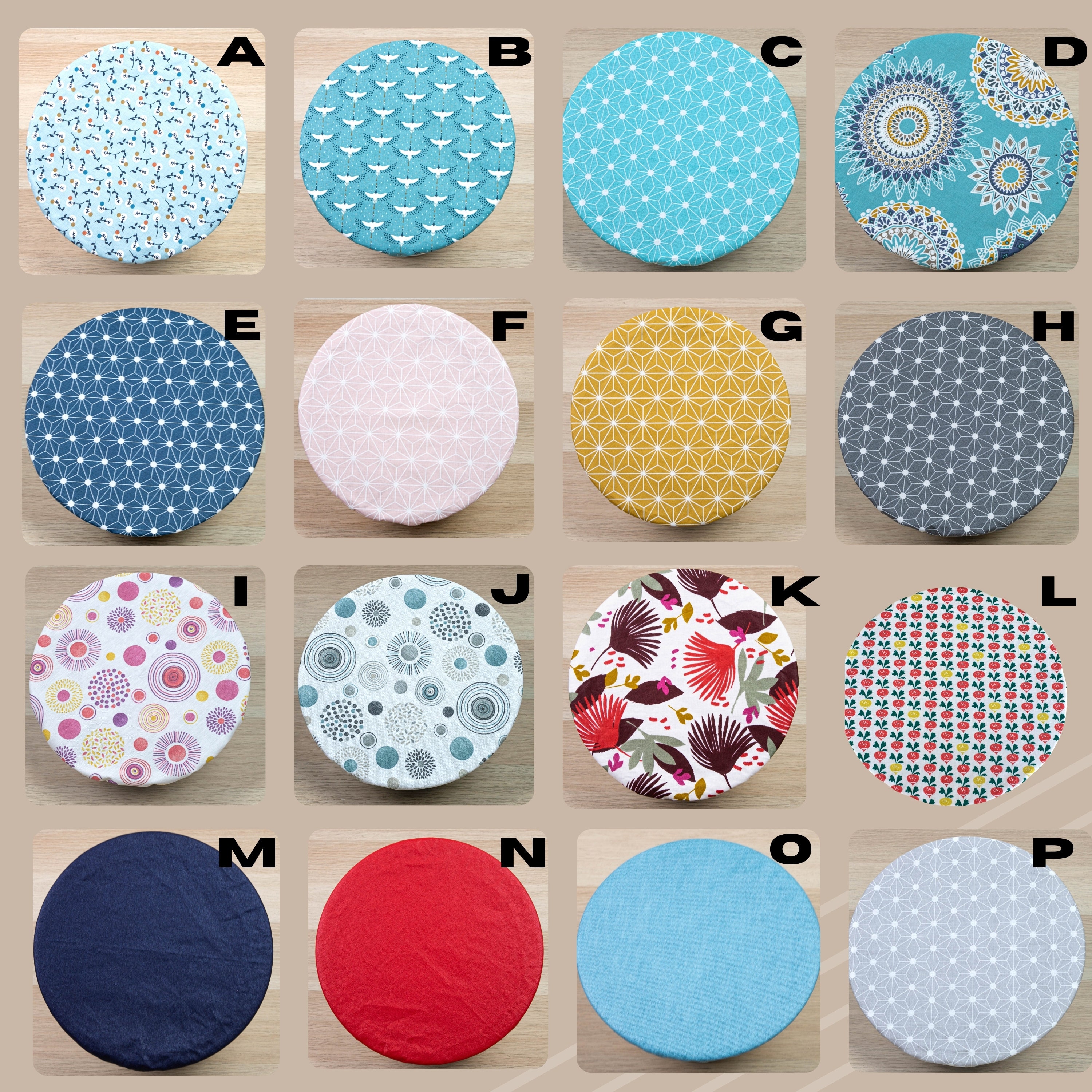 Charlotte 4 Tailles et 16 Coloris Différents Au Choix. Charlotte Couverture Plate Réutilisable, Couv