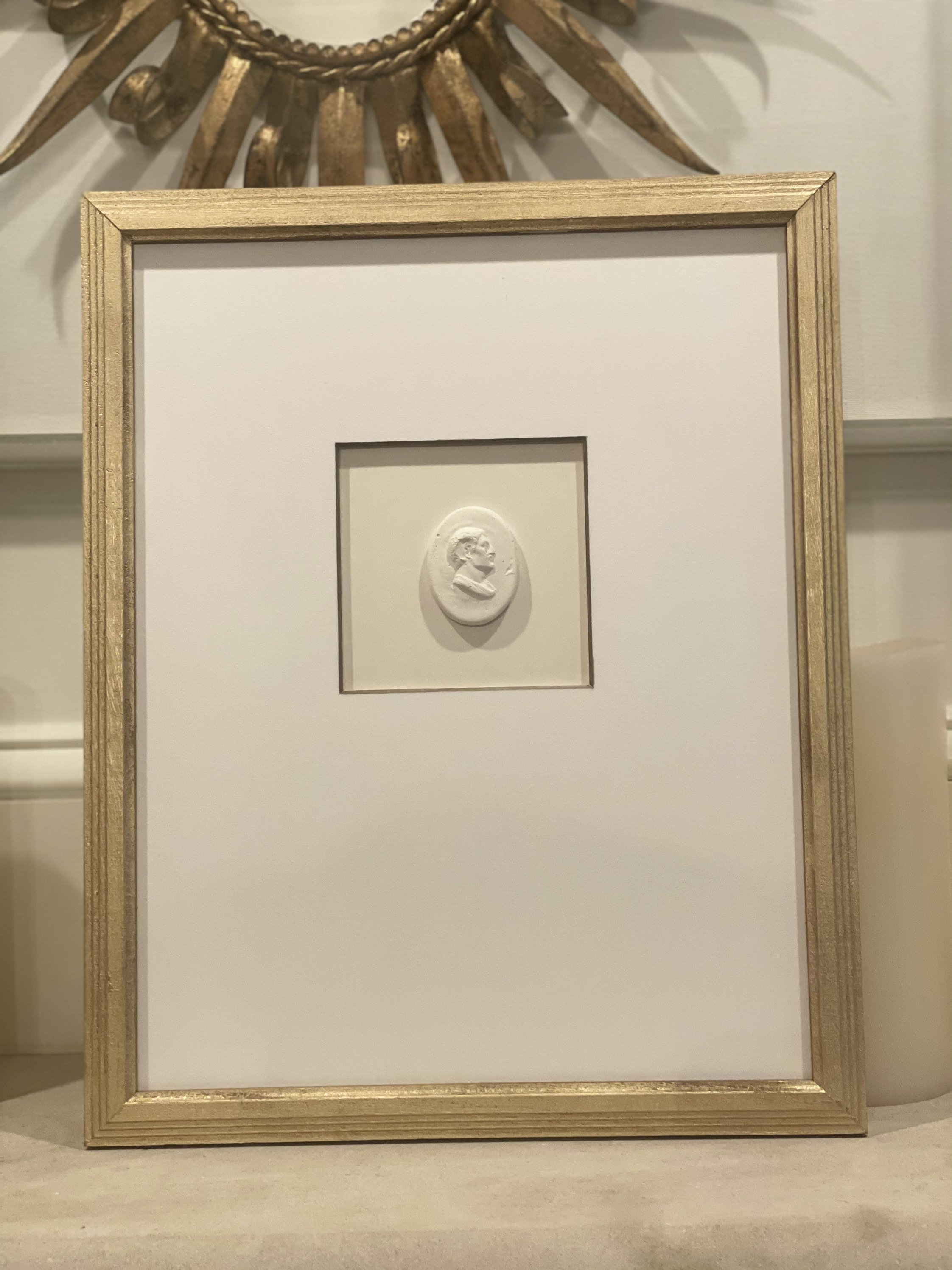 Framed intaglio Etsy