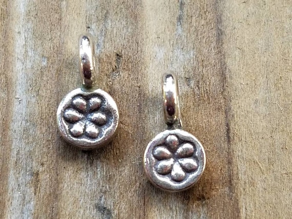 Hill Tribe Silver Flower Charm | ONE Charm