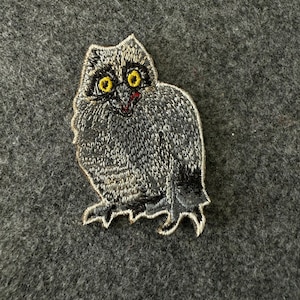 Owl, Little Owl, Owl design, Surprised Owl, Bird design, Owl Embroidery design, Machine Embroidery, Embroidery file