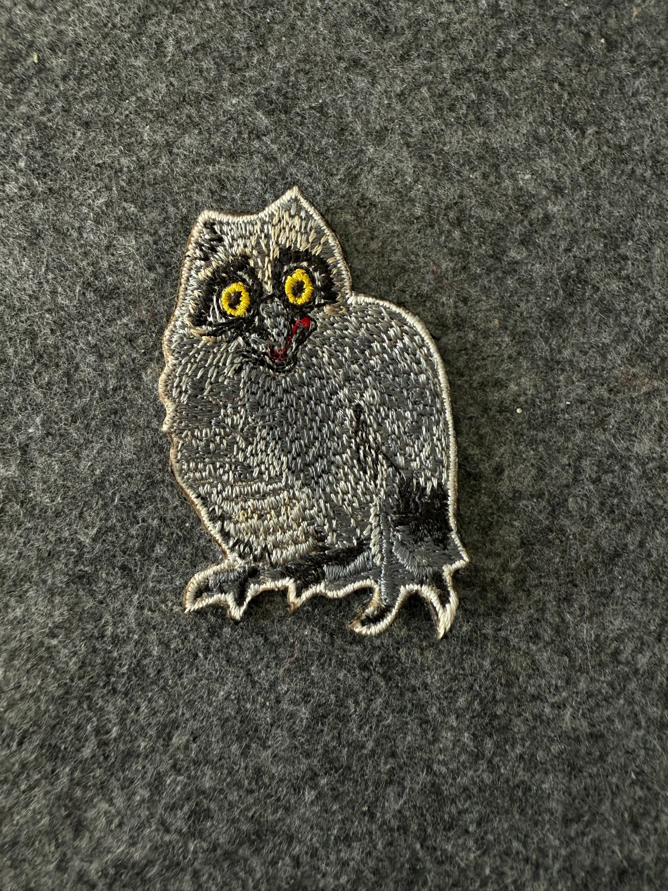 Little Surprised Owl Embroidery Design (DST)