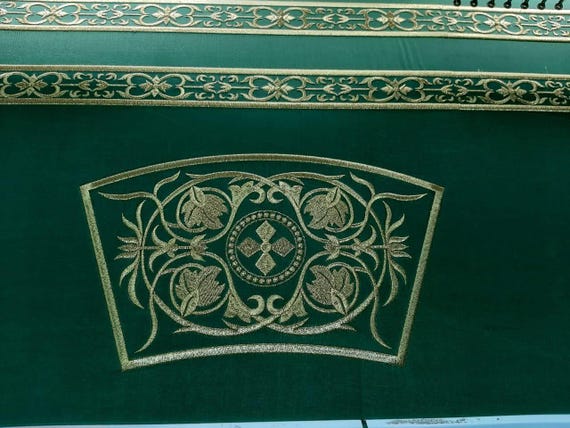 Priest Vestment Machine Embroidery Design, Christianity (DST, PES, JEF)
