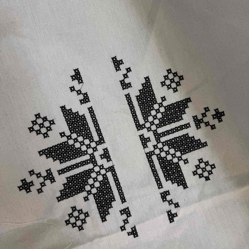 Embroidery Folk Ornament - Etsy