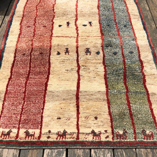 Blue Tibetan Rug Etsy