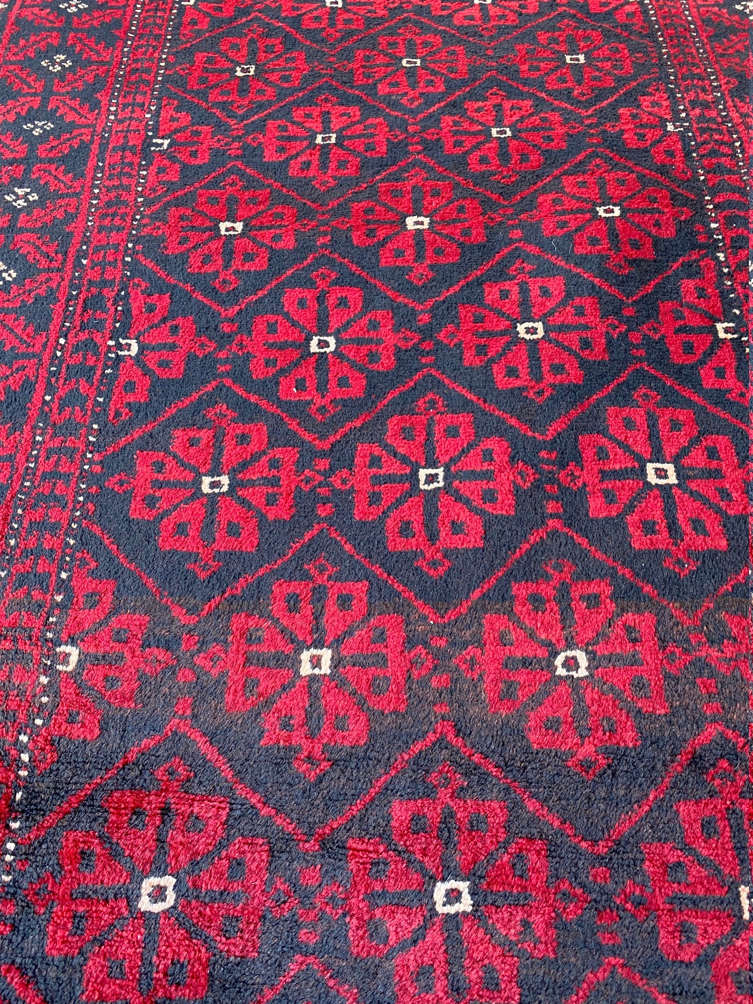 Marokkanische Teppich Geometrische Dakari Tribal Dicker Flor Weich