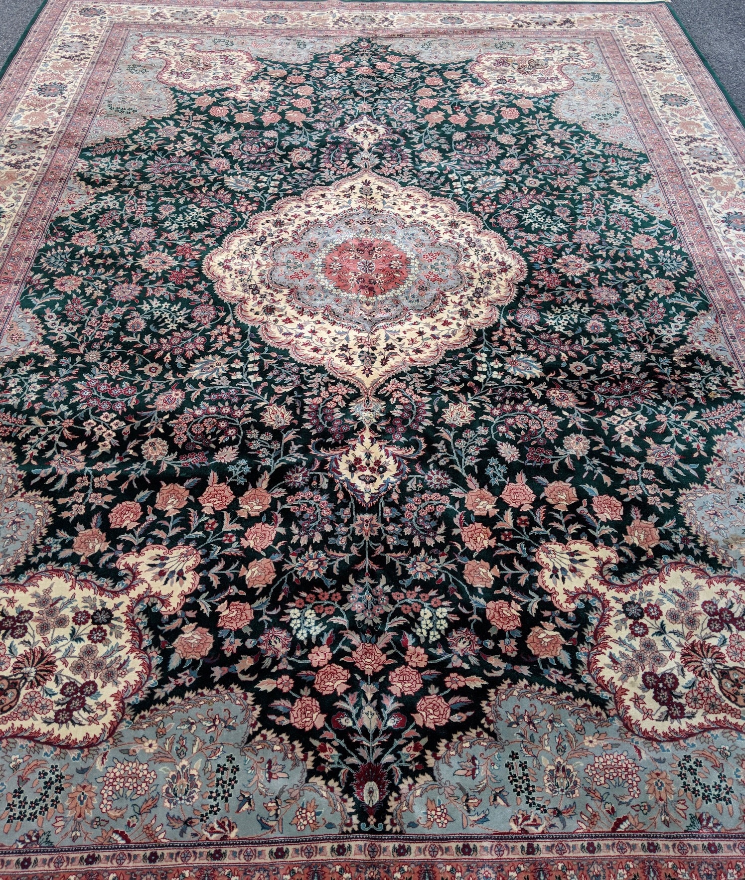 Brand New Handmade Chinese Floral Design Large Area Rug - Etsy