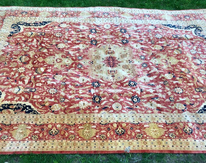 Handmade Brand New Pakistani Palace Size Oriental Rug, Elegant ...