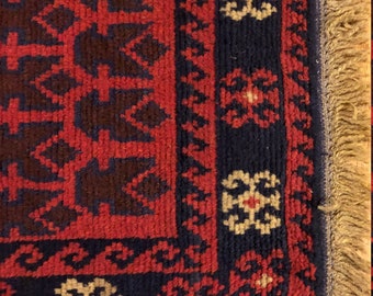 Traditional Tunisian Camel wool Rugthrow Natural Hand loomed