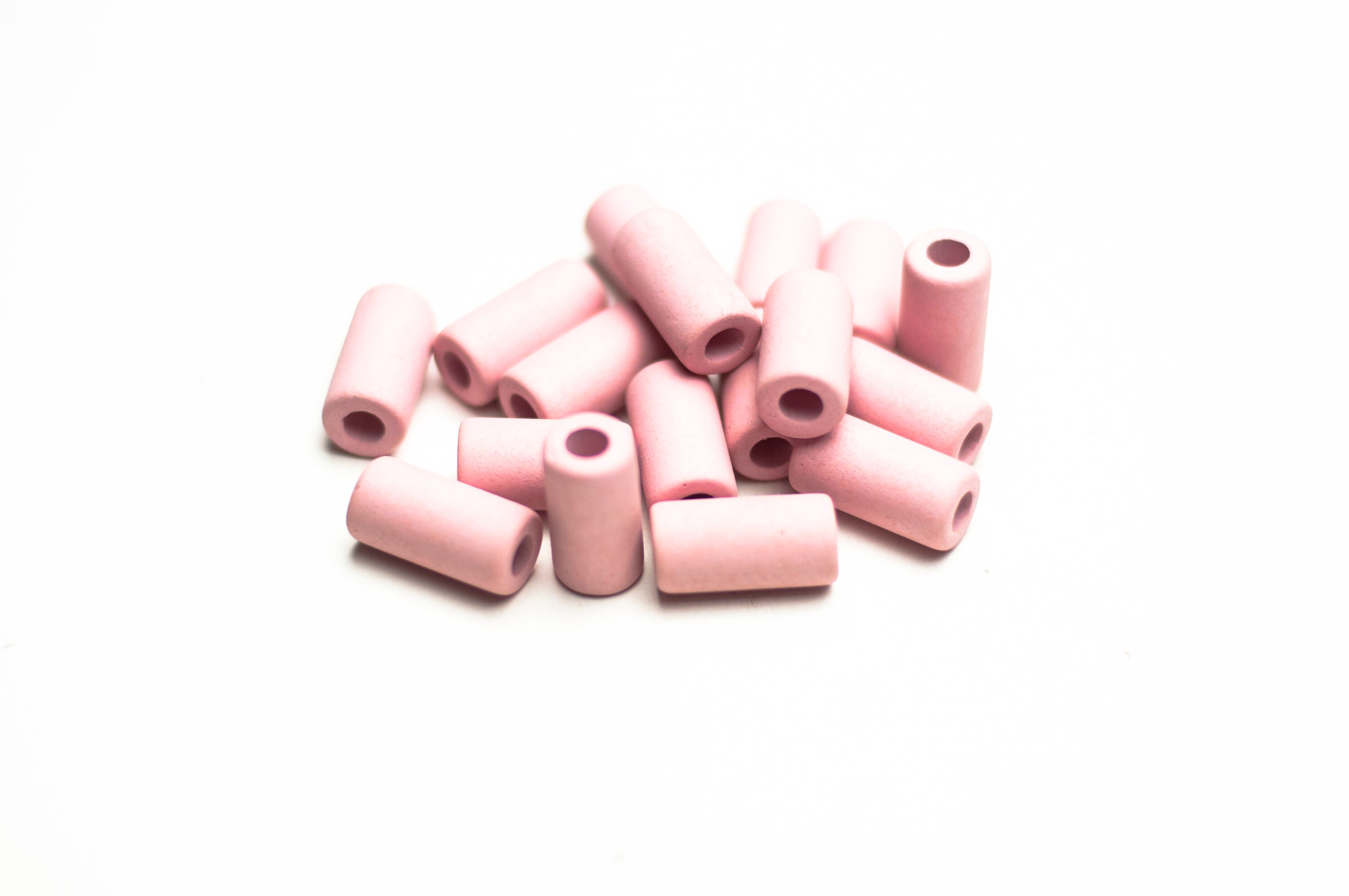 25x10mm Large Ceramic Tube Beads Tube Beads 25mm Large Etsy