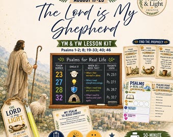 Come Follow Me | LDS Youth Lesson Helps | August 17–23 | Psalms | The Lord Is My Shepherd | YM YW
