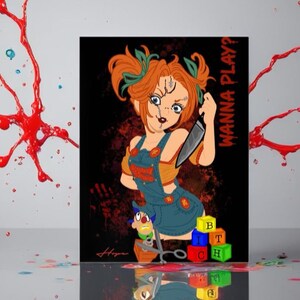 Chucky Digital Art Print