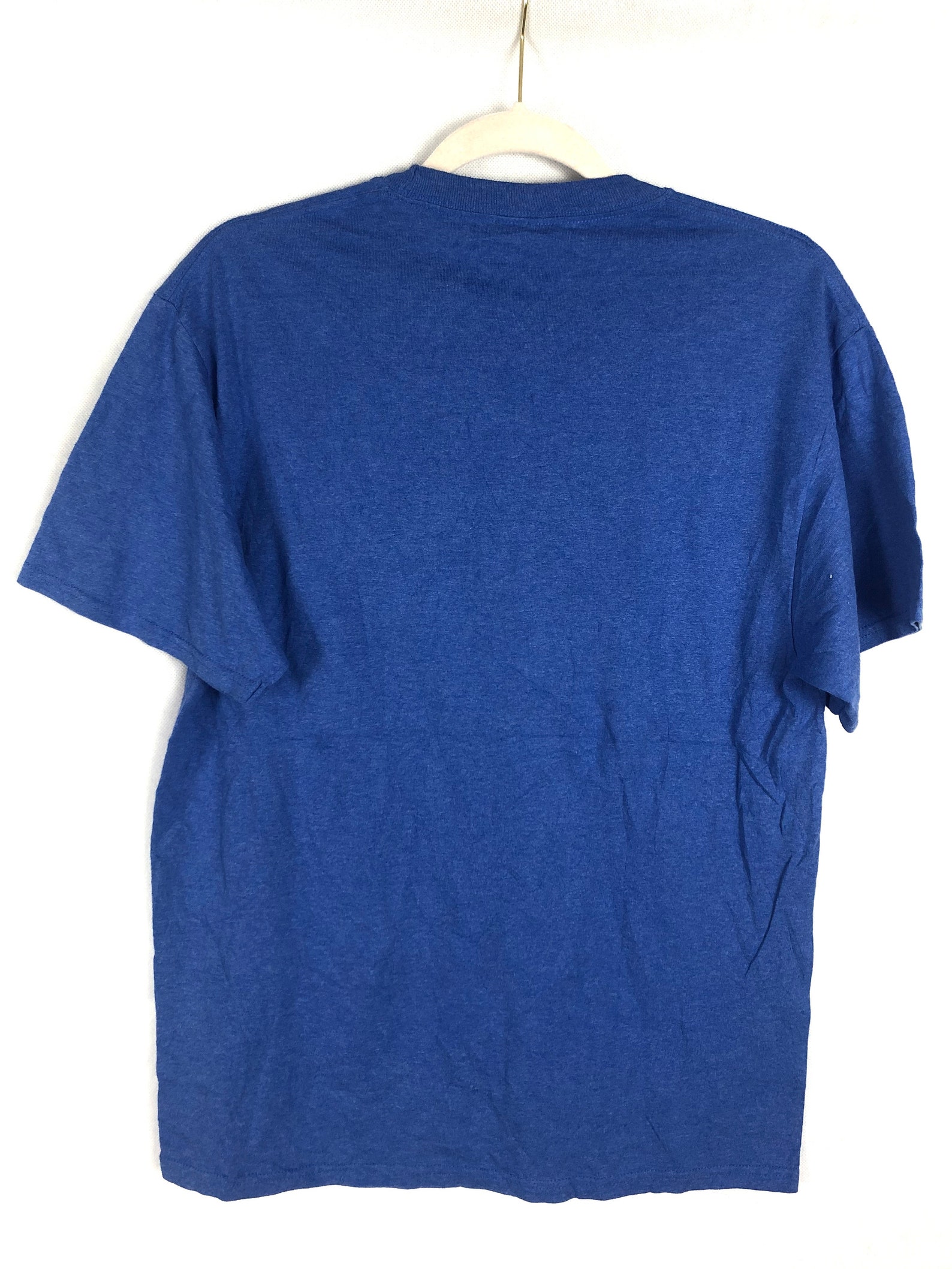 90s Vintage USA Sports College T-shirt Blue / Size Medium - Etsy