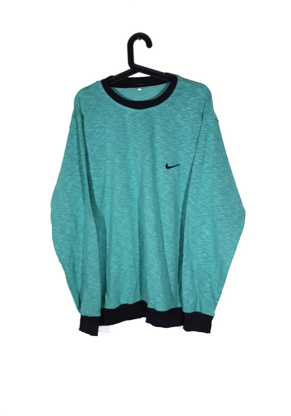 dark green nike crewneck