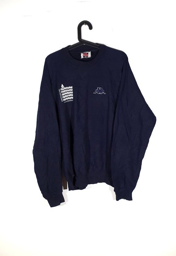 90s Vintage Kappa Crewneck Sweatshirt Blue / Size