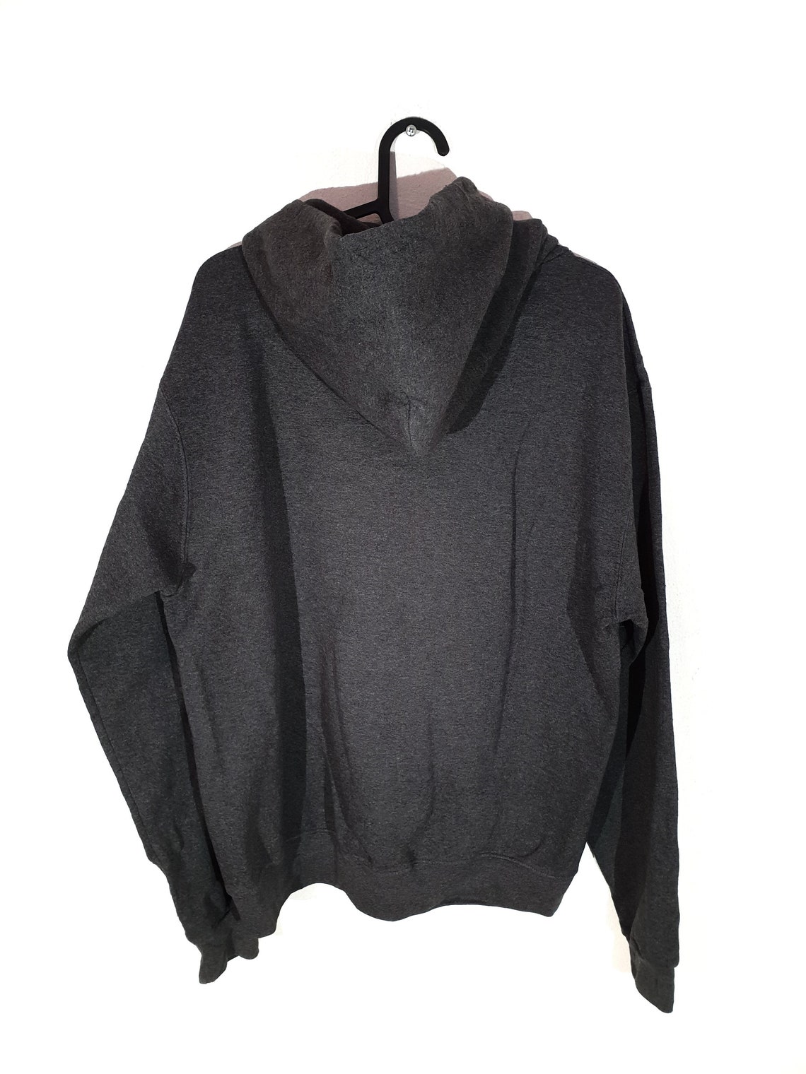 vintage champion hoodie grey