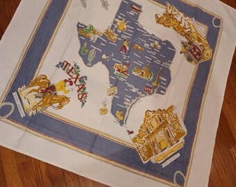 Texas Tablecloth Etsy