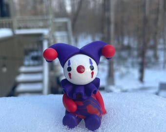 Dr. Whimsy the mischievous clown - Clown sculpture