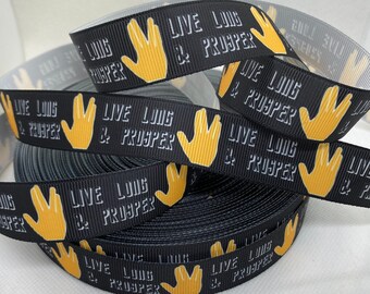 Star Trek Movie ribbon Live Long and Prosper Ribbon