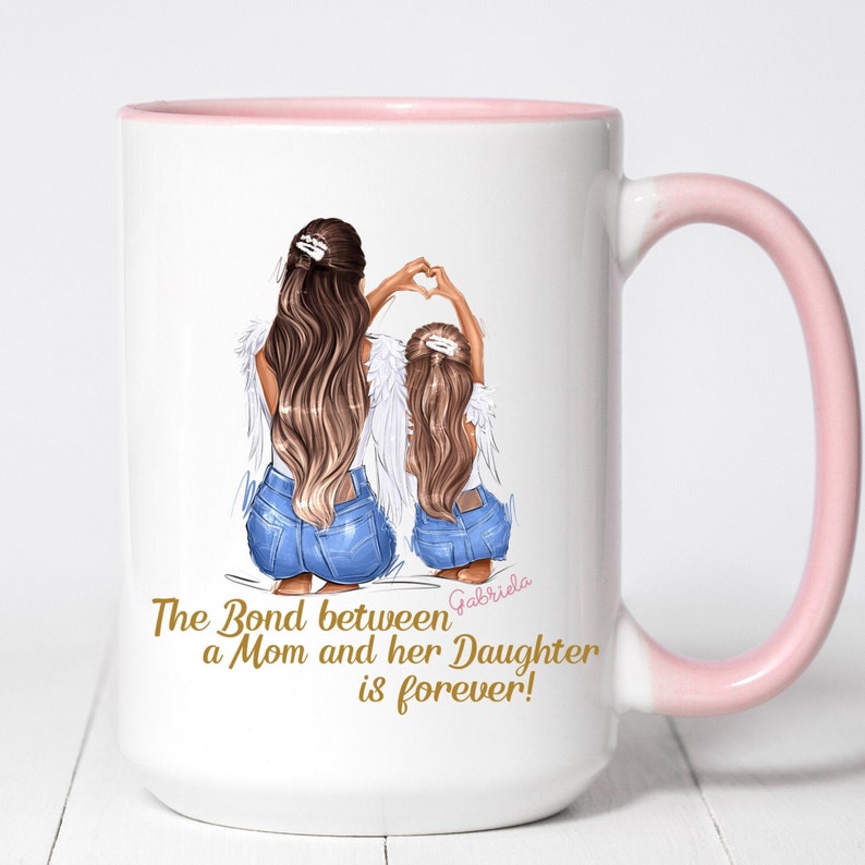 Mom and Daughter Customized Mug Coffee Mugs Custom Mug Etsy Canada