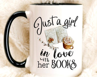 Book Lovers Mug, Black mug, Pink Mug, Custom Photo Mug, Personalized Mug, Microwave Safe Mug, Ceramic Coffee Mug, Modern Mug, Aesthetic Mug,