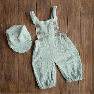 Sitter boy romper , Sitter romper for photography, Blue newborn overalls, baby boy outfits, photoshoot outfits