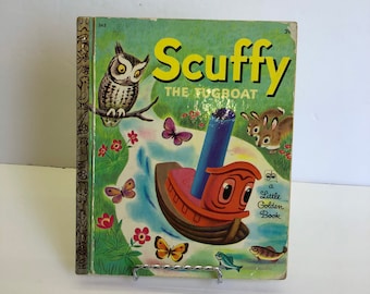 scuffy the tugboat bath toy
