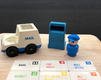 fisher price mail truck