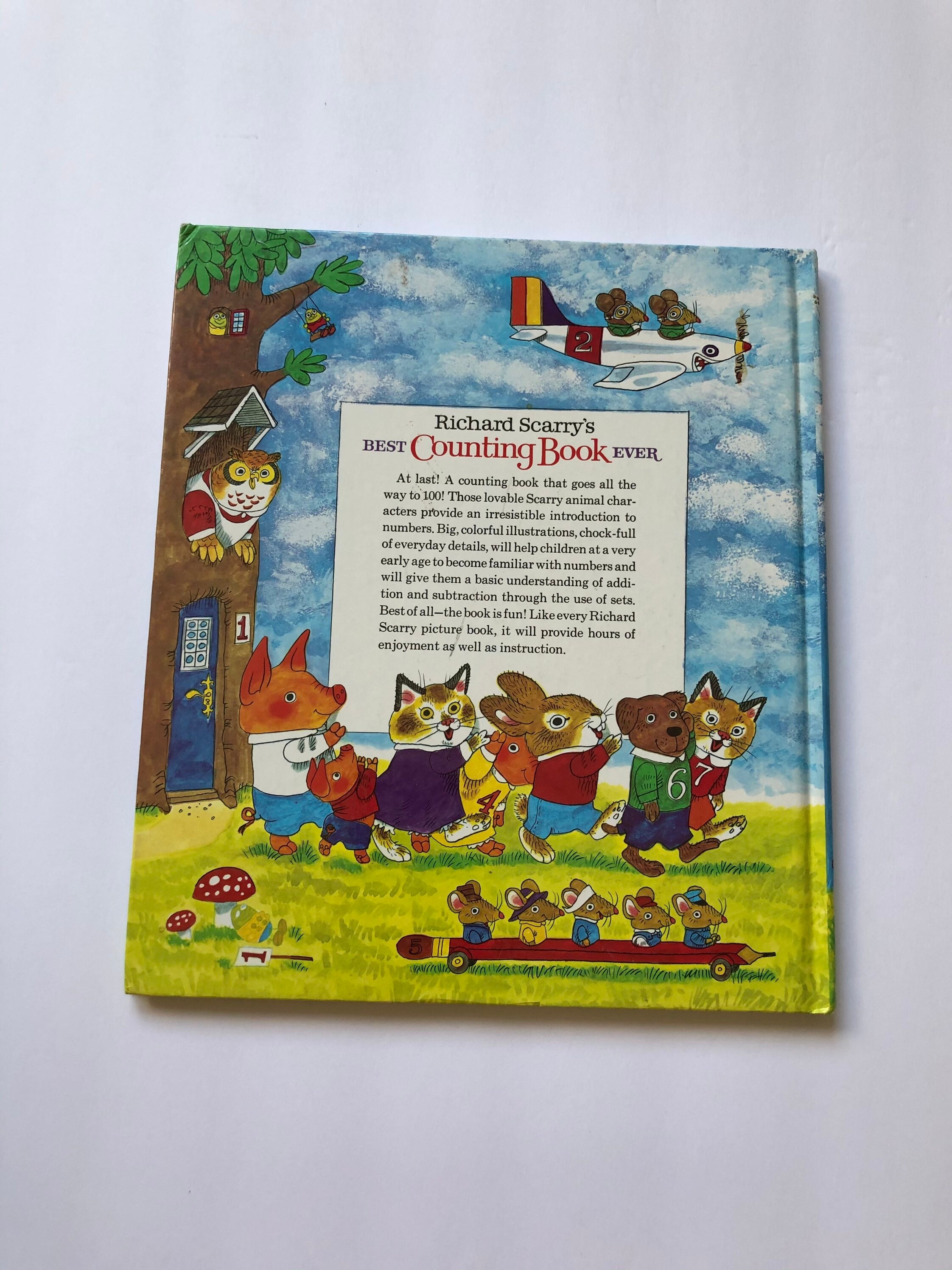 1975 Richard Scarry's Best Counting Book Ever | Etsy