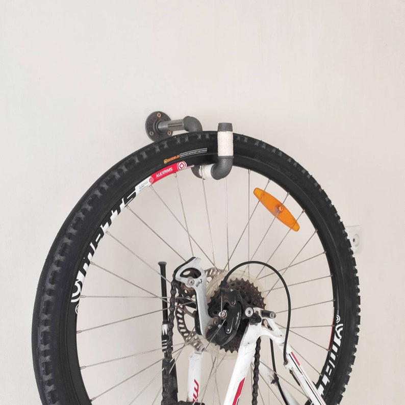 Industrial bike rack Etsy