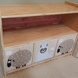 DIY Montessori Playshelf PDF build plans / PDF Woodworking Plans / Digital Download image 1