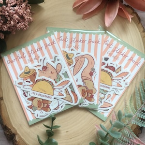 Purrfect Cat Sticker | Cute Pack, Sticker Set, Kawaii Stickers, Stationery Stickers, Cute Cat Stickers, Vinyl Stickers, Waterproof Stickers