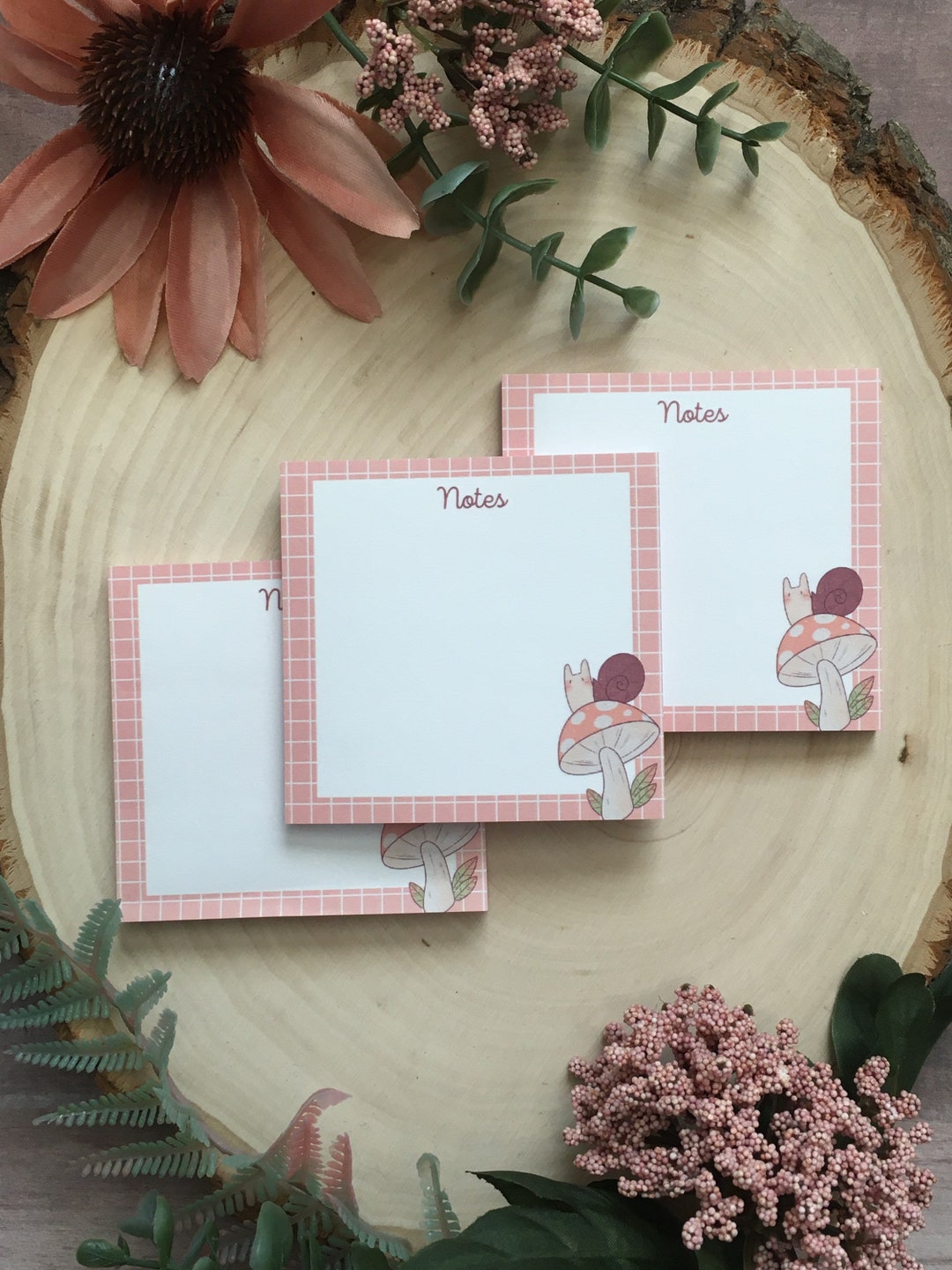 Pastel Mini Sticky Notes Box in Vanilla Taro