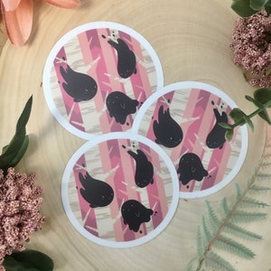 Ghost in the Wood Sticker | Cute Sticker, Vinyl Sticker, Waterproof Sticker, Cute Stationery, Planner Sticker, Kawaii Stickers, Fall Sticker