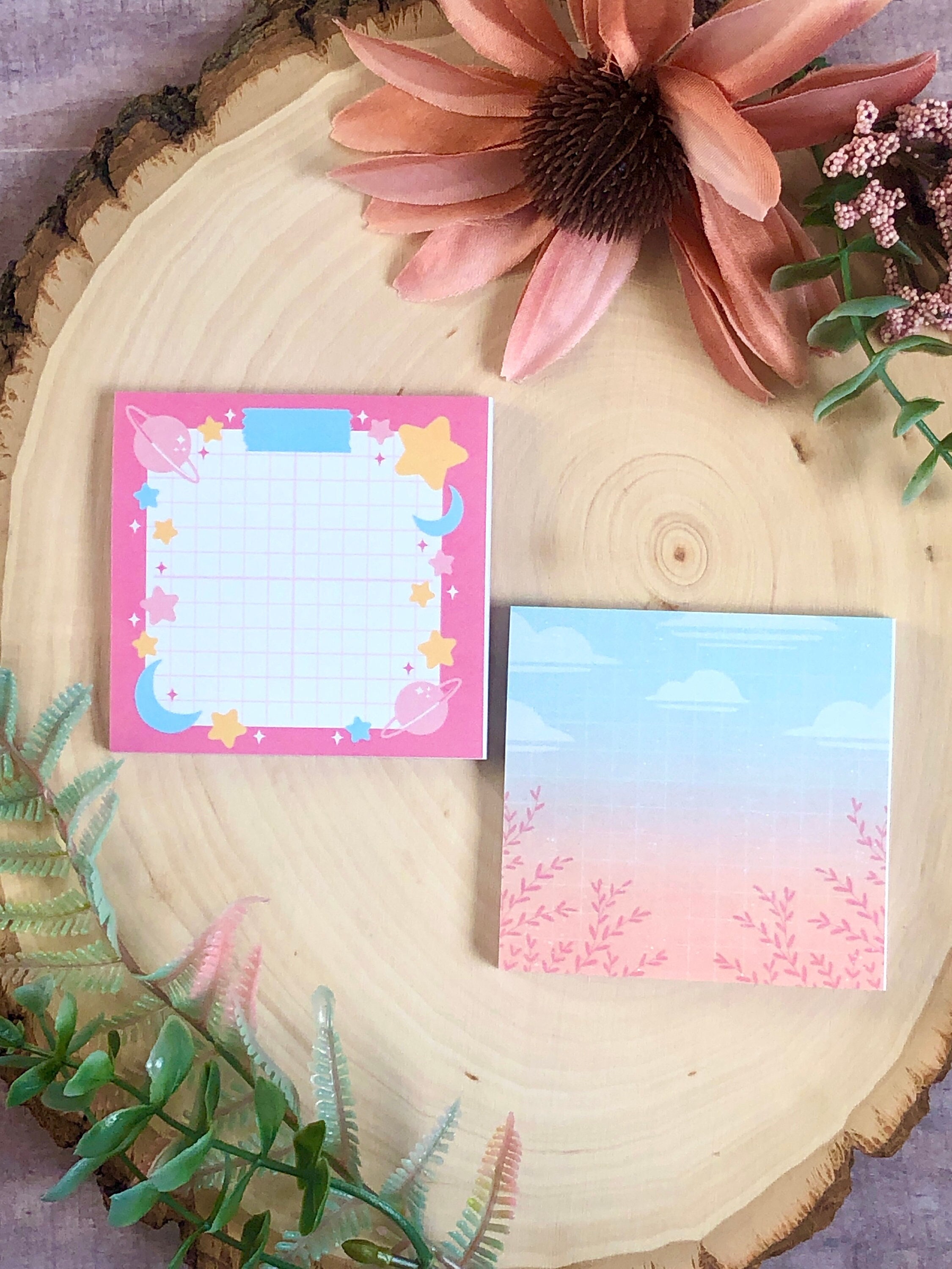 Oops Misprint Sticky Note | Pastel Office Supplies, Cute Post It Note, Desk Accessories, Stationery Paper, Stationery Set, Kawaii Stationery