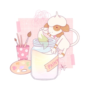 Custom Pokemon Drinks Portraits | Digital Download, Personalized Artwork, Digital Art Print, Commission Drawing, Digital Cartoon Gift