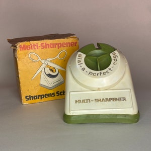 K-Tel Multi-Sharpener. 1970’s Retro Kitchen Tool