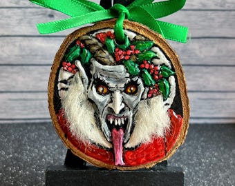 Krampus handgemaakte kerstboomdecoratie
