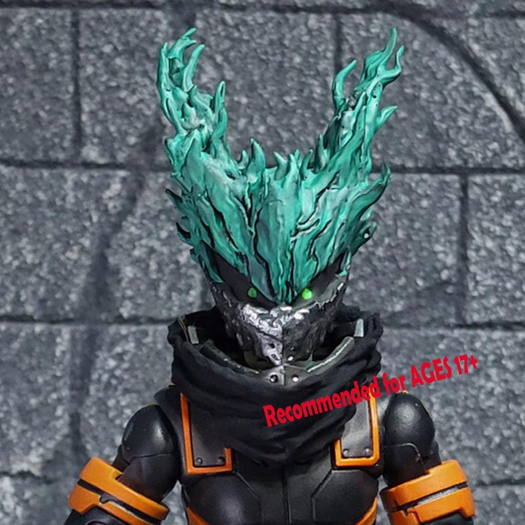 黒デクマスク　単体 Deku cosplay - Etsy 日本