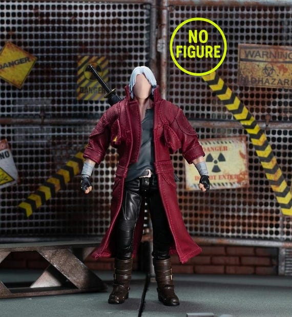 ダンテ・センチネルアクションフィギュア用ハンドメイド1/12オーバー