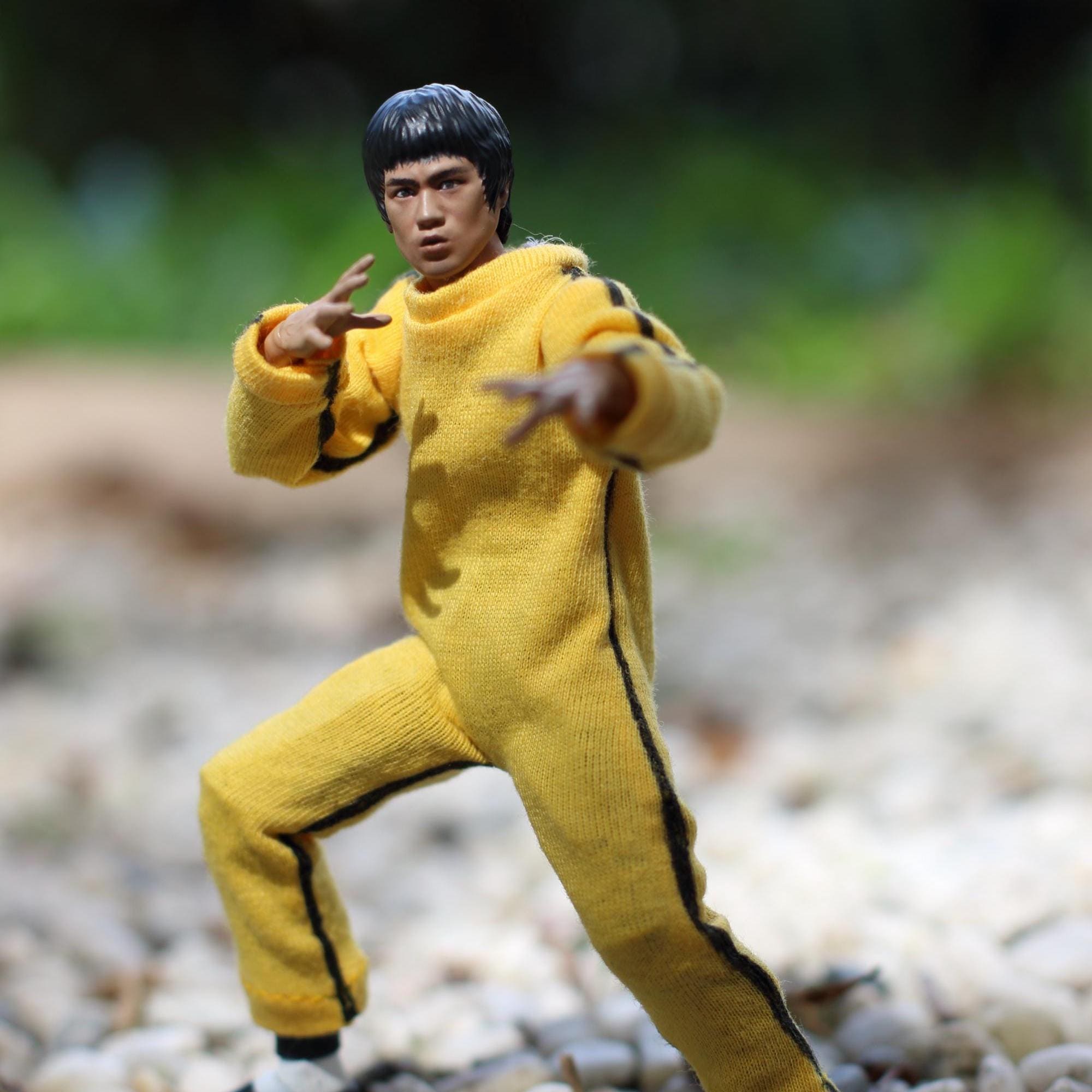 Yellow Bruce Lee Toy Action Figure Bruce Lee Yellow Jumpsuit