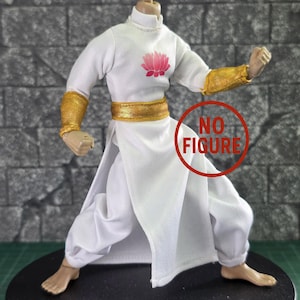 Handmade 1/12 set cloth Kung fu for Notaman action figure (No Figure)