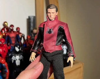 Handmade 1/12 Jacket for Spider#man Peter#parker Action