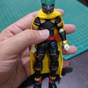 Testa dipinta e stampata a mano in scala 1/12 per action figure (corpo non incluso) immagine 2