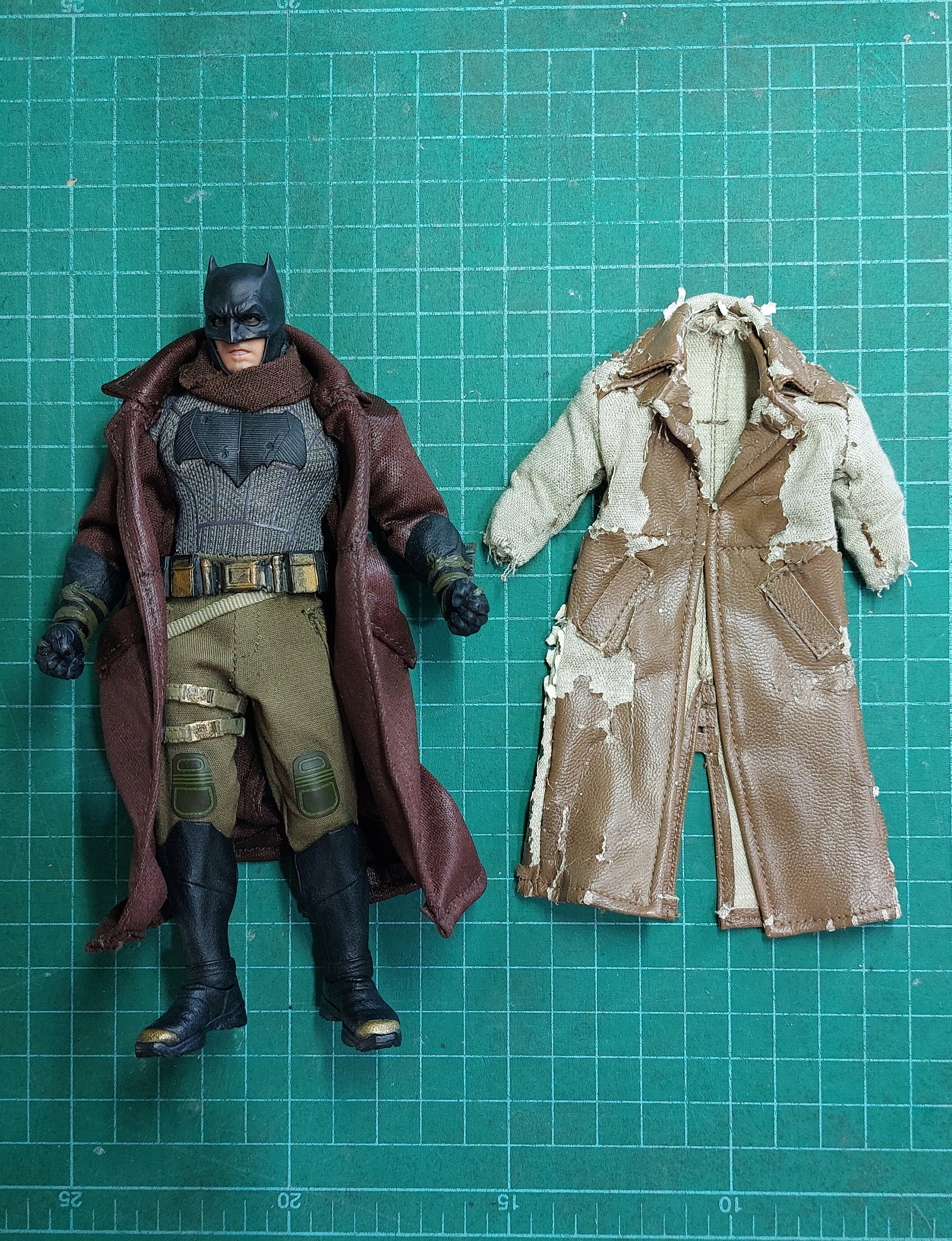 monitaly BATMAN COAT チャコールグレー monitaly BATMAN COAT