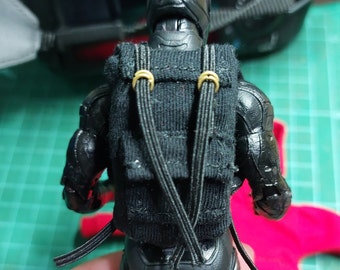 Handmade 1/12 backpack for Action figure scale 6 inches (No Figure)