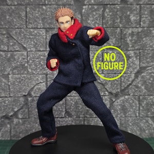 Handmade 1/12 set cloth for body KUN Itadori#yujii action figure (No Figure)
