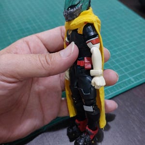 Testa dipinta e stampata a mano in scala 1/12 per action figure (corpo non incluso) immagine 8