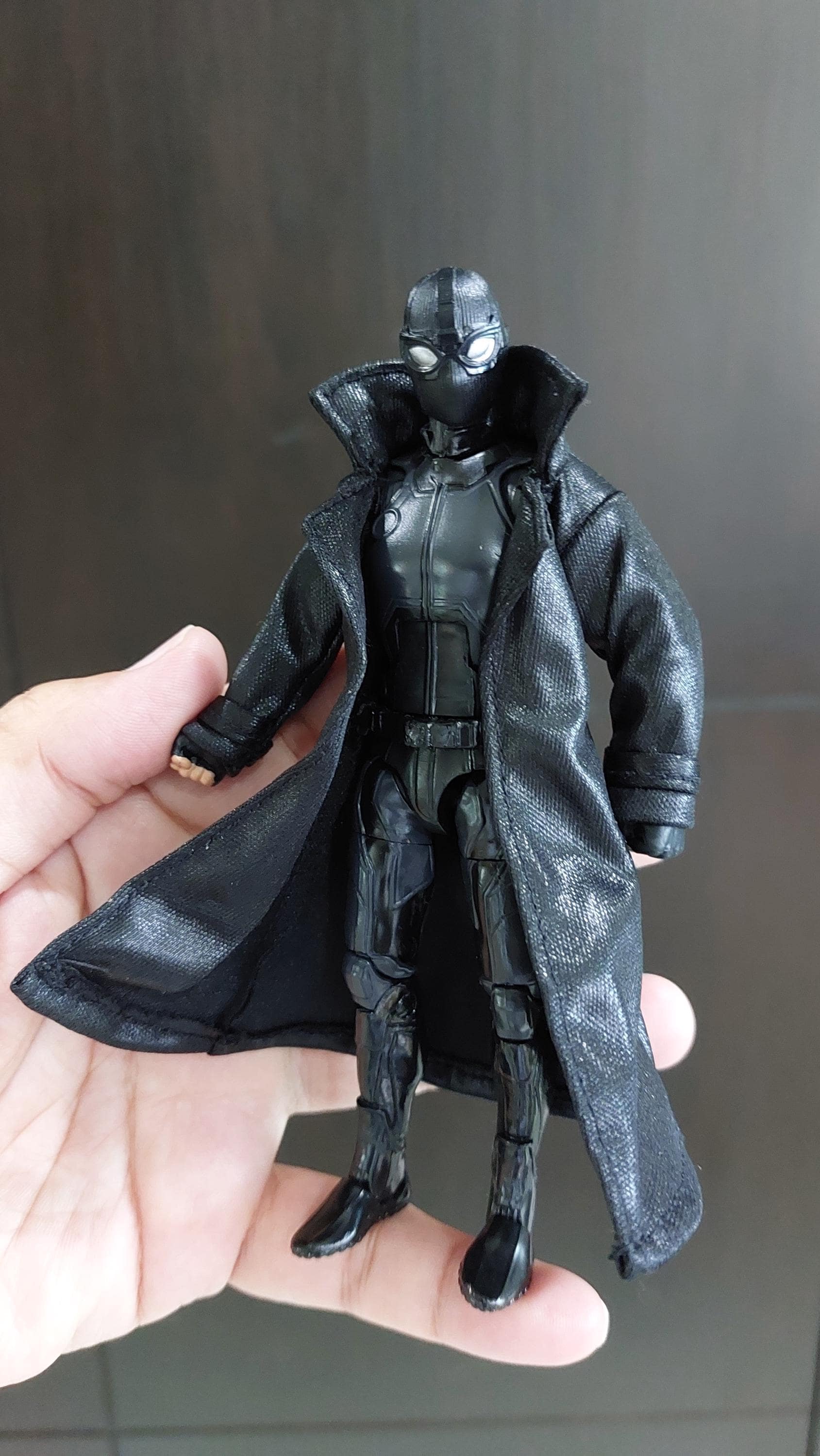 Handmade 1/12 Overcoat for Spider#noir ML Action Figure (no Figure